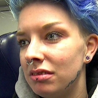 Girlwithfacetattoo aka Jacky aus Hartes Deutschland Nackt